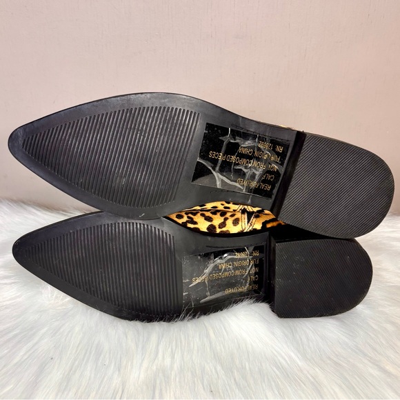 STEVE MADDEN Printed Calf Hair Booties - Picture 6 of 9